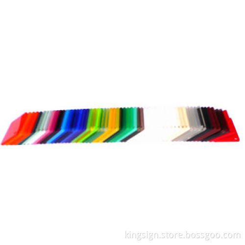 Acrylic organic glass plate manufacturers transparent PMMA sheet